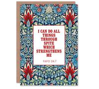Artery8 All Things Through Spite Humour Joke Funny Birthday Card
