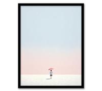 Artery8 Alone No 2 By Amy Denver Minimalist Soft Pastel Simple Summer Sun Minimalism Simple Modern Artwork Artwork Framed Wall Art Print 18X24 Inch
