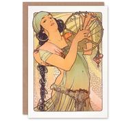 Artery8 Alphonse Mucha Art Card Salome Art Nouveau Painting