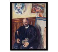 Artery8 Ambroise Vollard Portrait With A Cat Bonnard Framed Wall Art Print A3
