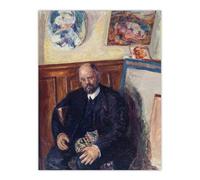 Artery8 Ambroise Vollard Portrait With A Cat Bonnard Wall Art Poster Print 12X16"