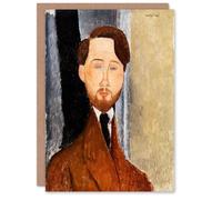 Artery8 Amedeo Modigliani Art Card Leopold Zborowski Portrait