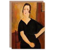 Artery8 Amedeo Modigliani Art Card Madame Amedee Portrait