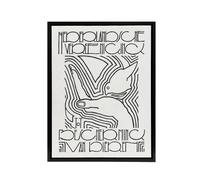 Artery8 Animal Protection Poster Advert Reijer Stolk Framed Canvas Wall Art in White | Size: W24" x H32" Artery8 White W24" x H32"
