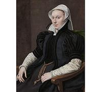 Artery8 Anthonis Mor Portraits Anne Fernely Painting Unframed Wall Art Print Poster Home Decor Premium
