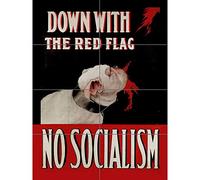 Artery8 Anti Socialism Poster Dog XL Giant Panel Poster (8 Sections)