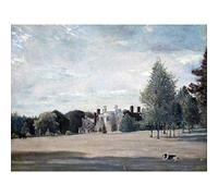 Artery8 Archer Burton Woodlands Emsworth Hampshire Painting Large XL Wall Art Canvas Print