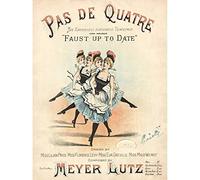 Artery8 Ascherberg Meyer Lutz Ballet Opera Music Book Cover Art Print Canvas Premium Wall Decor Poster Mural