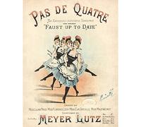 Artery8 Ascherberg Meyer Lutz Ballet Opera Music Book Cover Premium Wall Art Canvas Print 18X24 Inch