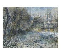 Artery8 Auguste Renoir Snow Covered Landscape XL Giant Panel Poster (8 Sections)