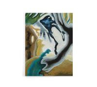 Artery8 Barnyard Fantasy Abstract Landscape Dove Canvas Wall Art | Size: W24" x H32" Artery8 Multicolor W24" x H32"