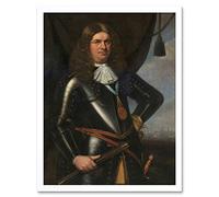 Artery8 Berckman Vice Admiral Adriaen Banckert Art Print Framed Poster Wall Decor 12x16 inch