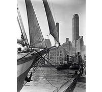 Artery8 Berenice Abbott Theoline Ship New York City Photo Unframed Wall Art Print Poster Home Decor Premium
