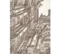 Artery8 Bibiena Trompe L'Oeil Architecture Courtyard Drawing Unframed Wall Art Print Poster Home Decor Premium