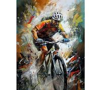 Artery8 Bicycle Race Cyclist Racing Sport Action Shot Extra Large XL Wall Art Poster Print