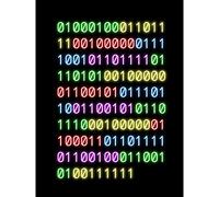 Artery8 Binary Do You Even Code Neon Geek Nerd Humour Quote Large Wall Art Poster Print Thick Paper 18X24 Inch
