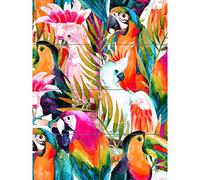 Artery8 Bird Pattern Painting XL Giant Panel Poster (8 Sections)