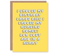 Artery8 Birthday Card Choose Cards Like Nursing Homes Fun Funny Happy Joke Humour For Mum Mam Mother Mummy Greeting Card