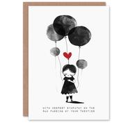 Artery8 Birthday Card Deepest Sympathy 30 Humour Sad Girl Balloons For Her Woman Wife Sister Niece Daughter Greeting Card