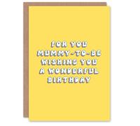 Artery8 Birthday Card For Mummy To Be For Mum Mam Mother Mummy Greeting Card