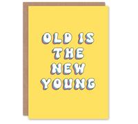 Artery8 Birthday Card Old New Young Fun Funny Happy Joke Humour For Her Gran Sister Niece Daughter Wife Woman Greeting Card