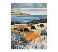Artery8 Black Isle Cromarty Scottish Highlands Painting Living Room Unframed Wall Art Print Poster Home Decor Premium