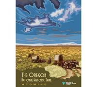 Artery8 BLM Oregon National Historic Trail Wyoming Premium Wall Art Canvas Print 18X24 Inch