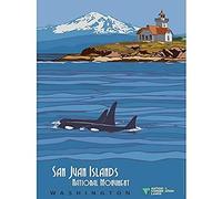 Artery8 BLM San Juan Islands National Monument Washington Art Print Canvas Premium Wall Decor Poster Mural