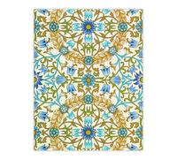 Artery8 Blue Floral Vine Pattern W. Morris Vintage Wall Art Print Poster | Size: W18" x H24" Artery8 Blue W18" x H24"