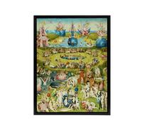 Artery8 Bosch Garden Earthly Delights Framed Canvas Wall Art Print | Size: W24" x H32" Artery8 Multicolor W24" x H32"