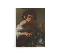 Artery8 Boy Bitten By A Lizard Allegory Caravaggio Canvas Wall Art Print | Size: W18" x H24" Artery8 Multicolor W18" x H24"