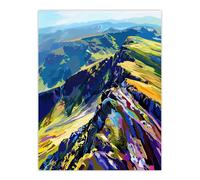 Artery8 Cairngorm Mountains Scottish Highlands Landscape Living Room Extra Large XL Wall Art Poster Print