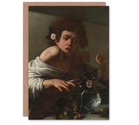 Artery8 Caravaggio Art Card Boy Bitten by a Lizard Oil Painting