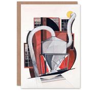 Artery8 Charles Demuth Art Card Industrial Machinery Cubist Painting