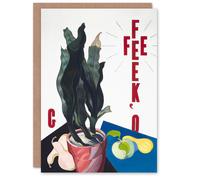 Artery8 Charles Demuth Art Card O Keeffe Stylised Poster Portrait