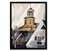 Artery8 Charles Demuth Framed Wall Art Print After Sir Christopher Wren | Size: A4 Artery8 Multicolor A4