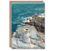 Artery8 Childe Hassam Art Card South Ledges Rocky Coastal Landscape