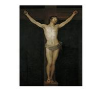 Artery8 Christ Crucified Bible Scene Francisco Goya Wall Art Poster Print in Black | Size: W24" x H32" Artery8 Black W24" x H32"