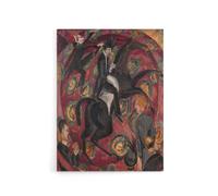 Artery8 Circus Rider Castanets Dancers Kirchner Canvas Wall Art in Red | Size: W24" x H32" Artery8 Red W24" x H32"