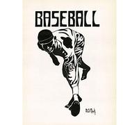 Artery8 Clark Baseball University Southern California Graphic Large Wall Art Poster Print Thick Paper 18X24 Inch