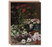 Artery8 Claude Monet Art Card Spring Flowers Floral Still Life