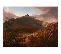 Artery8 Cole Schroon Mountain Essex New York After Storm Art Print Canvas Premium Wall Decor Poster Mural