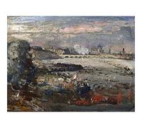 Artery8 Constable Sketch Opening Waterloo Bridge Whitehall Painting Unframed Wall Art Print Poster Home Decor Premium