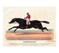 Artery8 Currier & Ives Longfellow 1871 Premium Wall Art Canvas Print 18X24 Inch