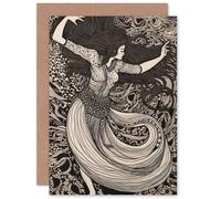 Artery8 Dance Like Nobody's Watching Boho for Wife Her Birthday Greeting Card Artery8 Multicolor