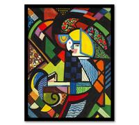 Artery8 Daughter In A Rocker Henry Lyman Sayen Framed Wall Art Print 12X16"
