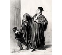 Artery8 Daumier It'S True You Lost Your Lawsuit Large Wall Art Poster Print Thick Paper 18X24 Inch