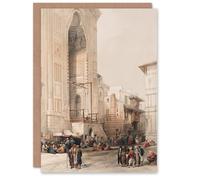 Artery8 David Roberts Art Card Mosque of Sultan Hassan Grand Entrance