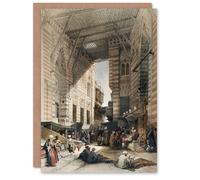 Artery8 David Roberts Art Card Silk Mercer Bazaar El Ghatreshyeh