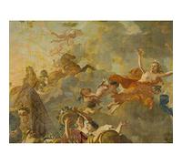 Artery8 De Lairesse Allegory Of Dawn Art Print Canvas Premium Wall Decor Poster Mural